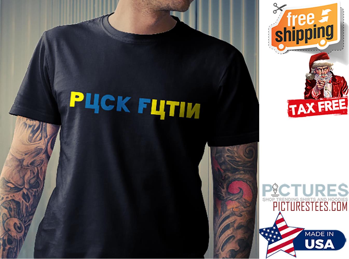 Puck Futin Stand With Ukraine Shirt