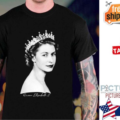 Queen Elizabeth II Retro shirt