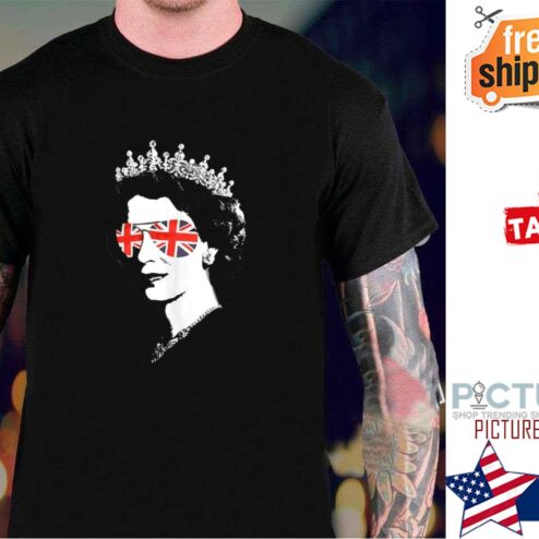 Queen Elizabeth II Sunglasses British shirt