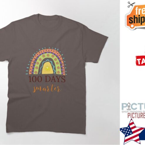 Rainbow sunshine 100 days smarter shirt