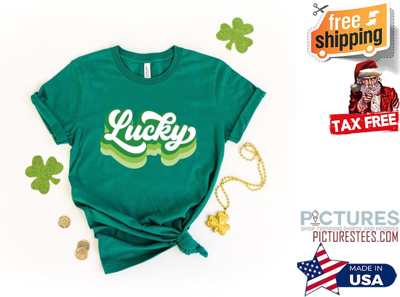 Retro Lucky St Patrick's Day Shirt