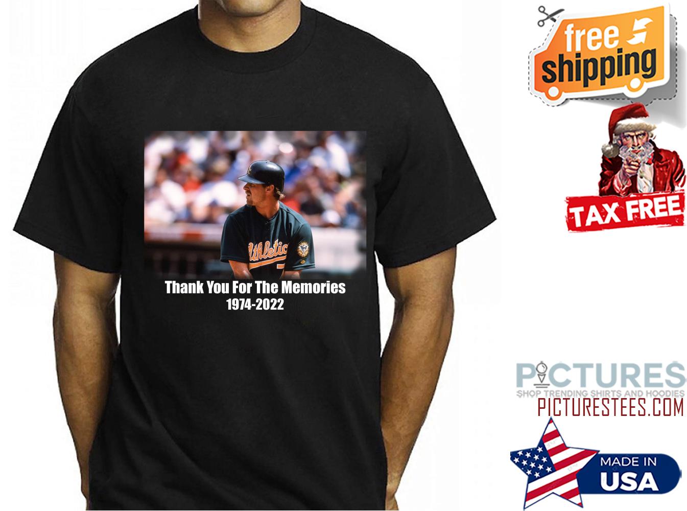 RIP Jeremy Giambi Thank You For The Memories 1974-2022 shirt