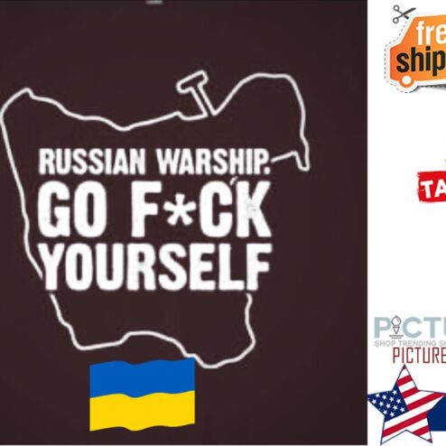 Russian warship go fuck yourself Ukraine Flag Shirt