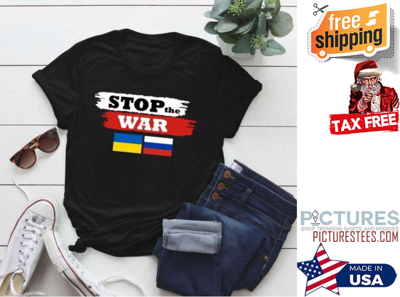 Save Russia and Stop The War shirt