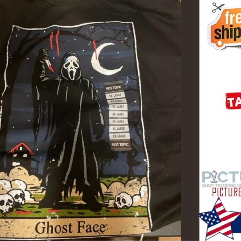 Scream ghost face horror shirt