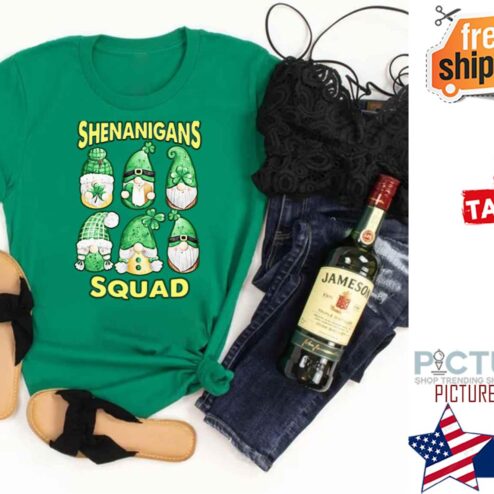 Shenanigans Gnomies Squad St Patrick's Day shirt