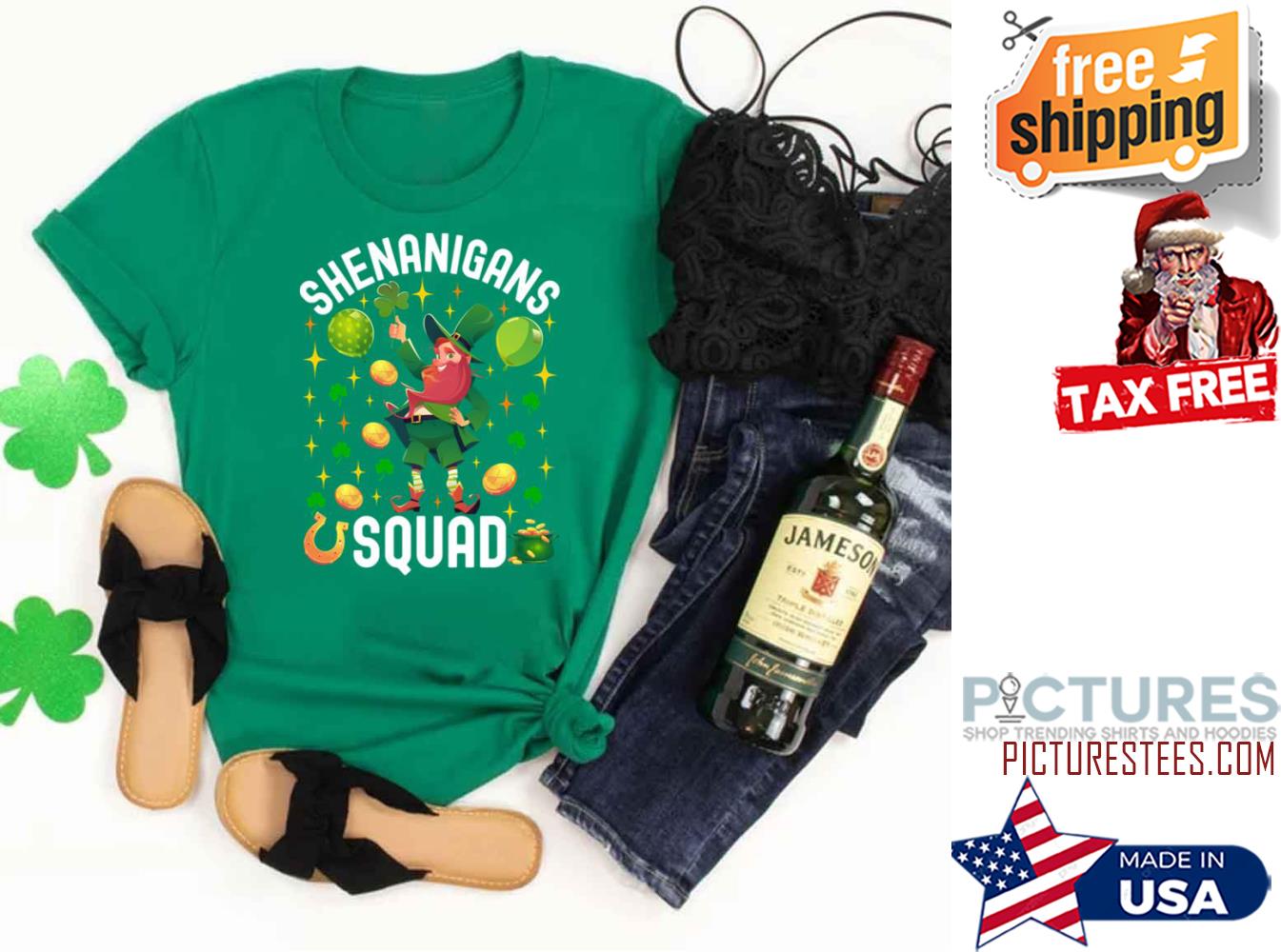Shenanigans Squad Irish St Patrick's Day shirt