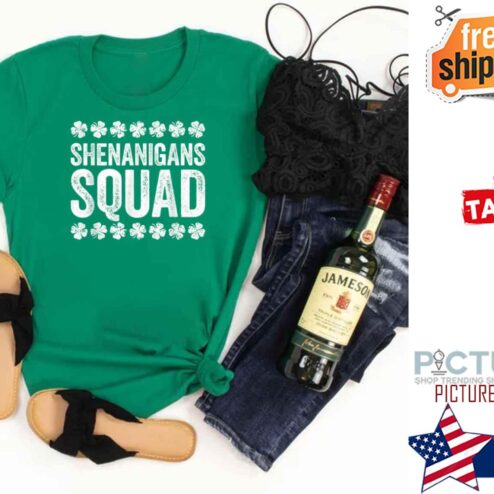 Shenanigans Squad St Patrick's day shirt