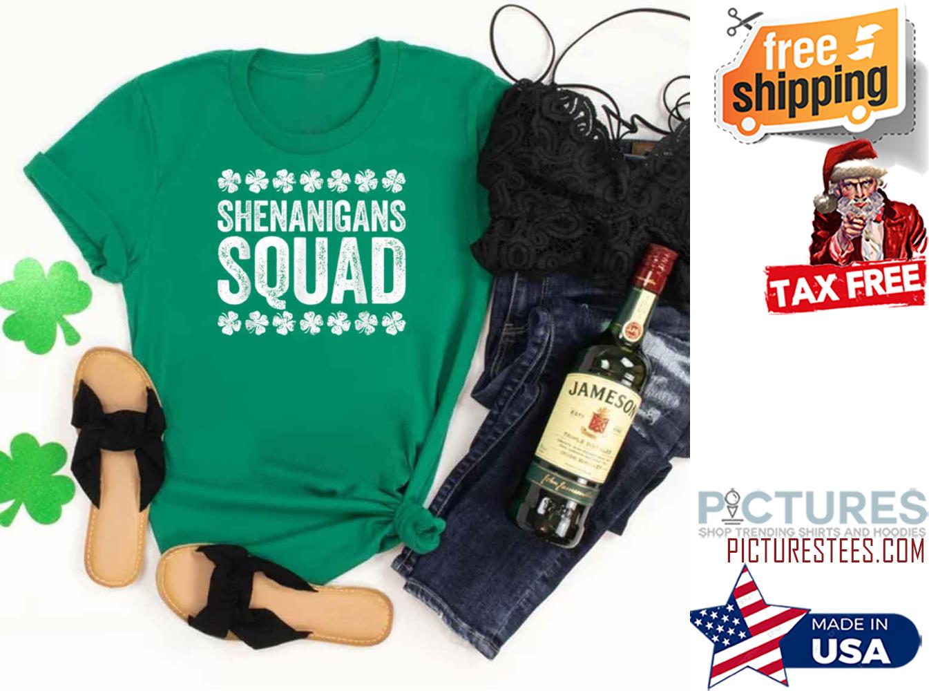 Shenanigans Squad St Patrick's day shirt