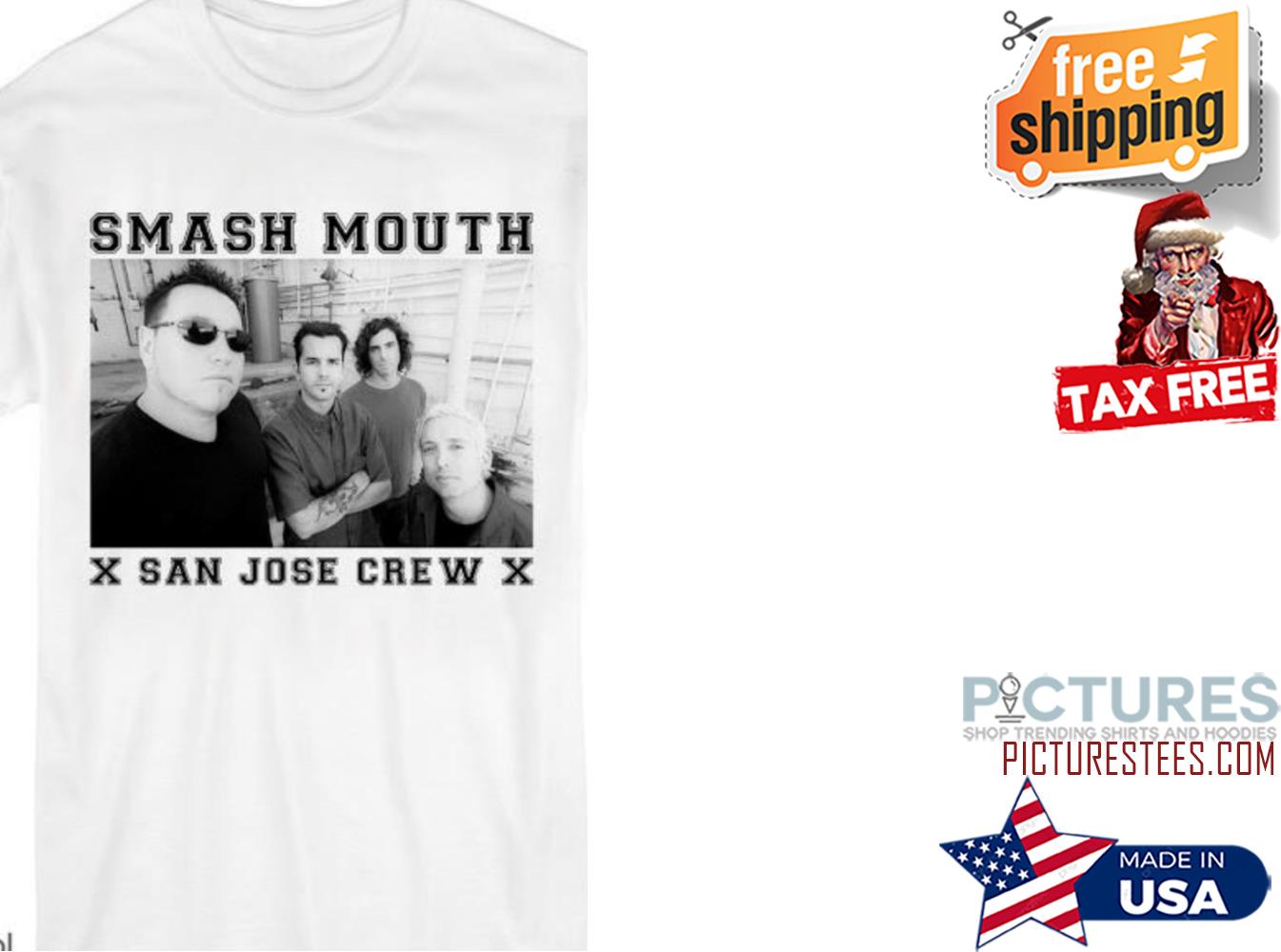 Smash Mouth San Jose Crew Shirt