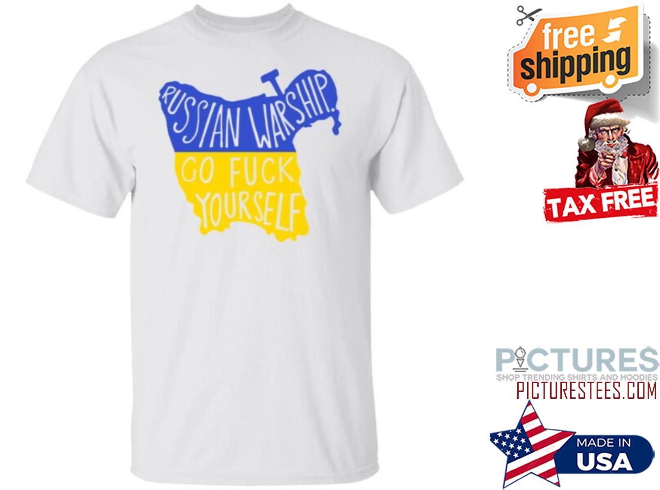 Snake Russian Warship Go Fuck Yourself Shirt
