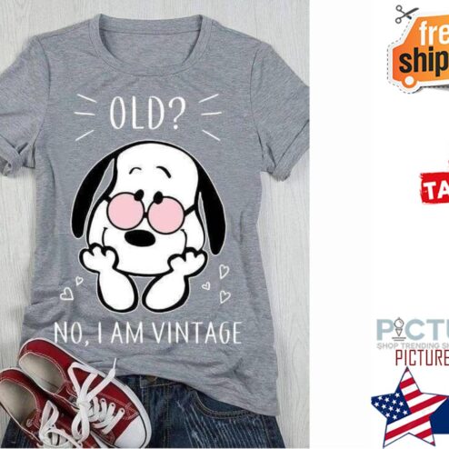 Snoopy Old no I am vintage shirt