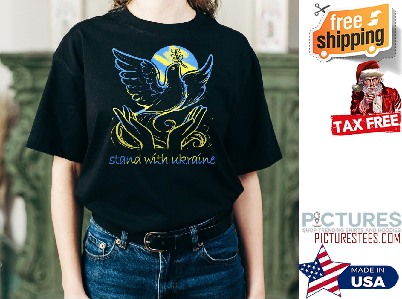 Stand with Ukraine Freedom shirt