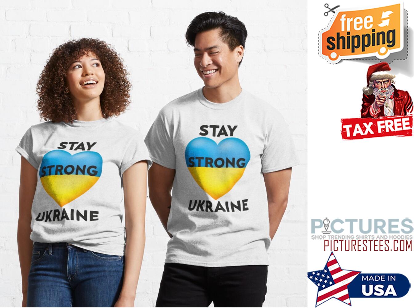 Stay Strong Ukraine Pray For Shirt