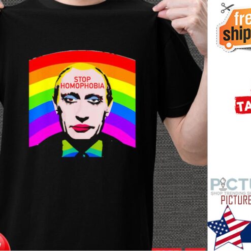 Stop Homophobia Putin LGBT shirt