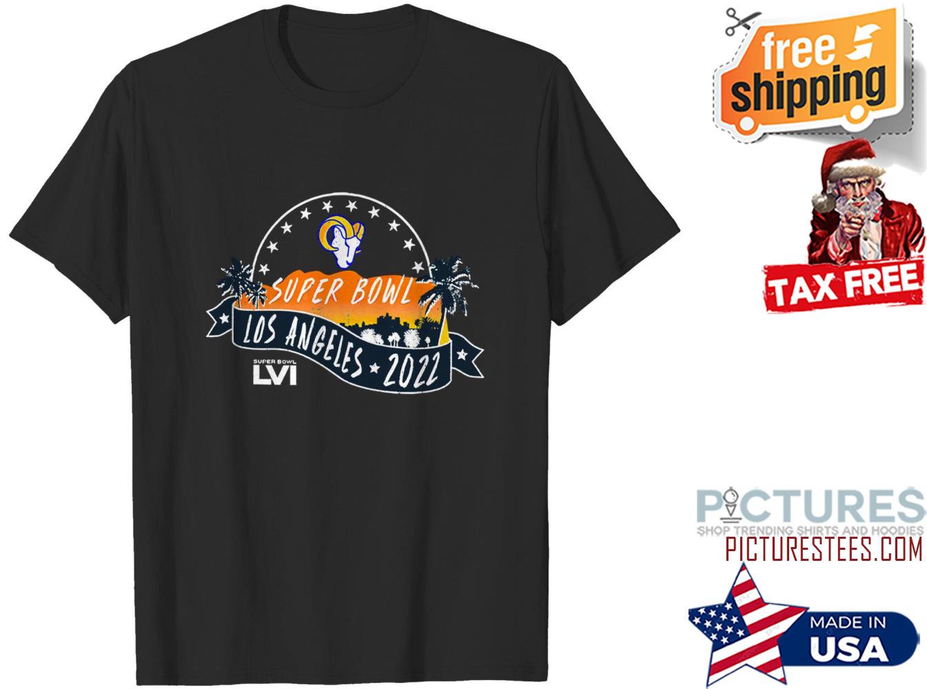 Super Bowl Los Angeles LVI Hollywood Shirt