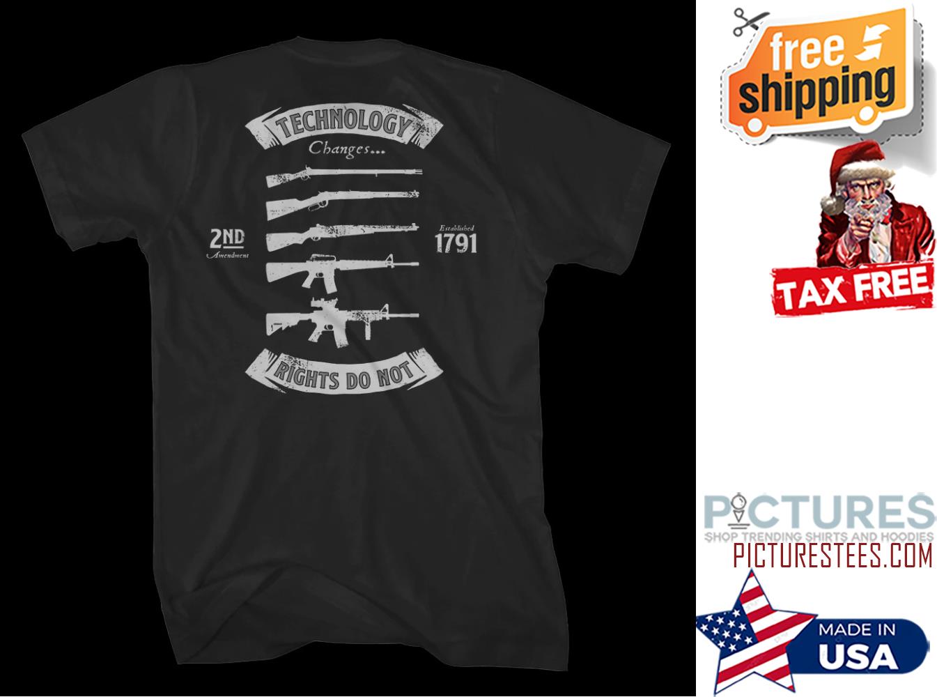 Teachnology changes 2nd 1791 rights do not shirt