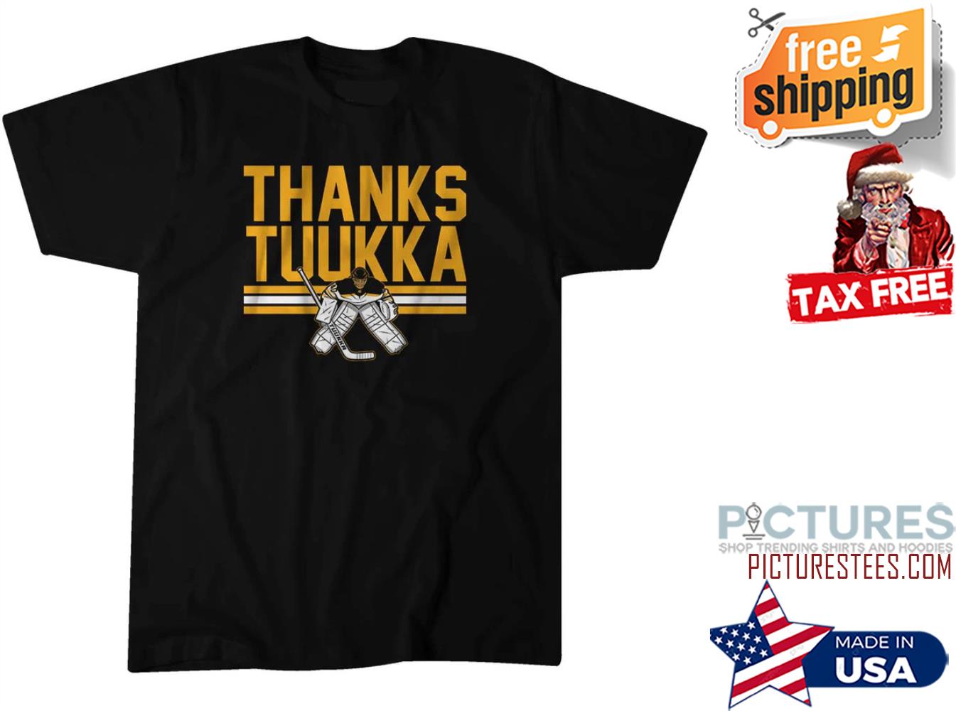 Thanks Tuukka Rask shirt