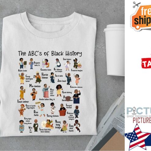 The ABC's of Black History shirt
