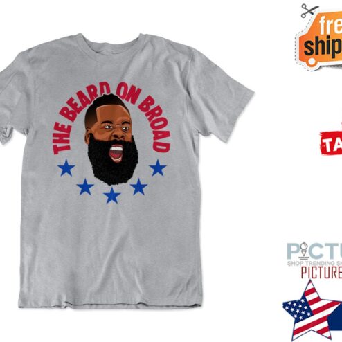 The Beard On broad Philadelphia James Harden Shirt