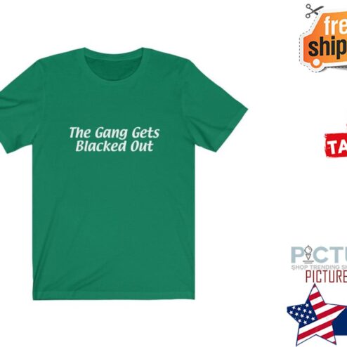The Gang Blacks Out St Patrick's Day Shirt