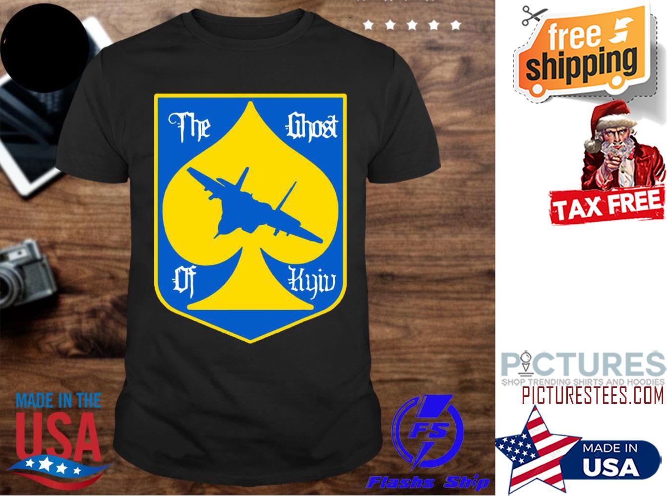 The Ghost of Kyiv Fuck Putin shirt