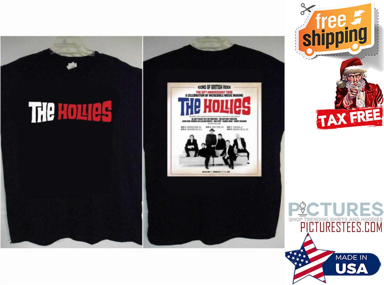 The Hollies 60th Anniversary shirt
