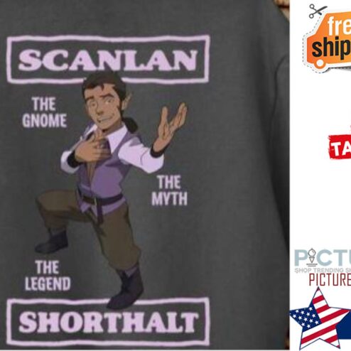 The Legend of Vox Machina Scanlan Shorthalt Shirt