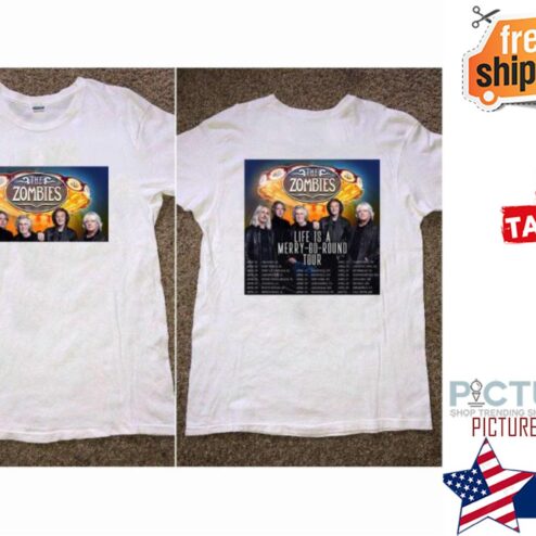 The Zombies 2022 U.S. Tour shirt