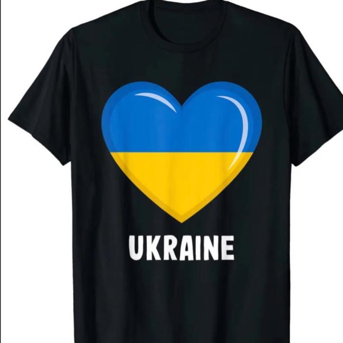 Heart Of Peace Ukraine Flag Shirt