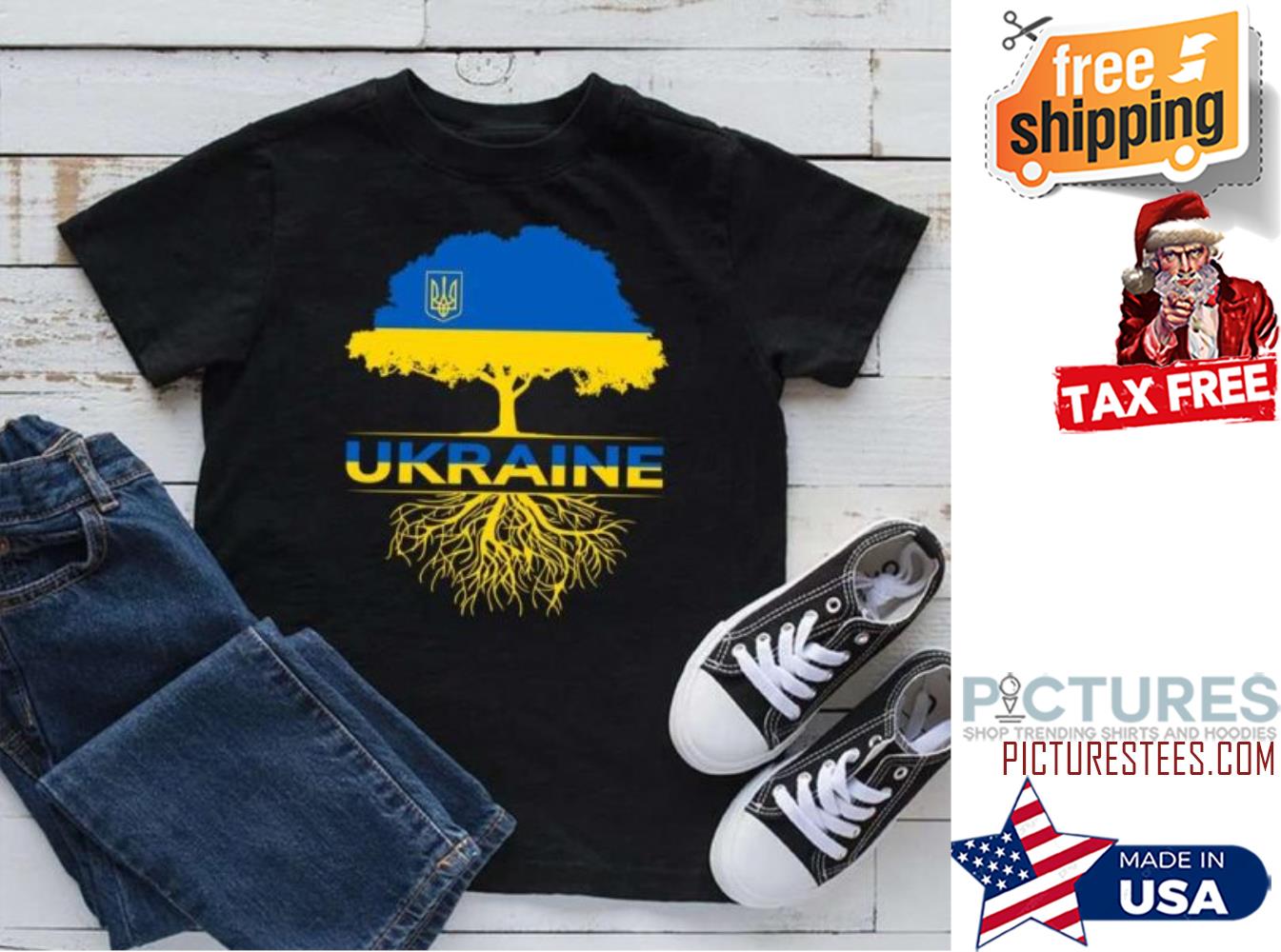 Tree Life Stand With Ukraine Anti Putin Shirt