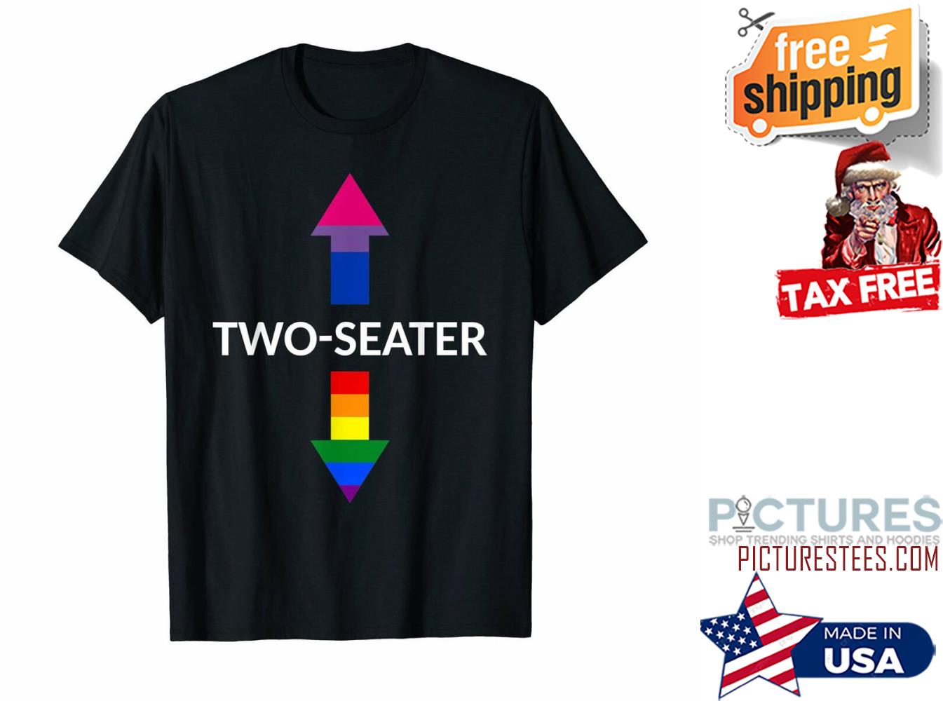 Two seater LGBT shirt Two seater LGBT shirt