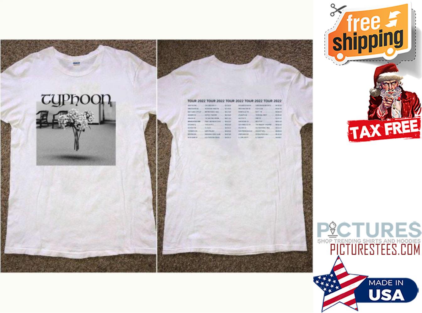 Typhoon Tour 2022 shirt