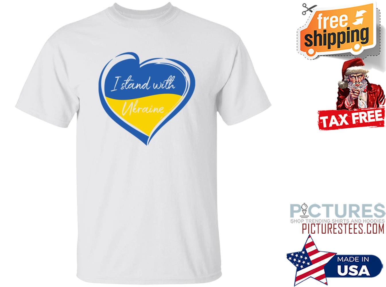 Ukraine Volodymyr Zelensky I Stand With Ukraine Shirt