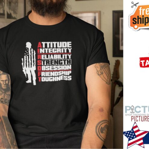 Veteran Attitude Integrity Reliability Strength Obsession Friendship Toughness Shirt