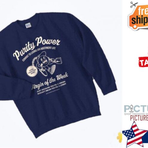 Virgin of the week Purity Power shirt