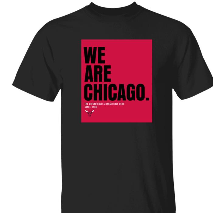 We Are Chicago The Chicago Bulls Basketball Club Since 1966 Shirt
