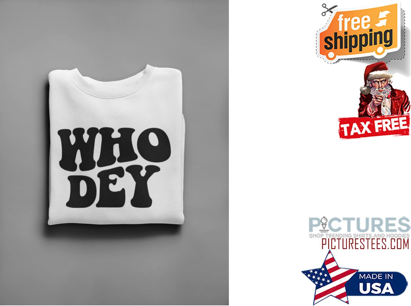 Who Dey Bengals Shirt
