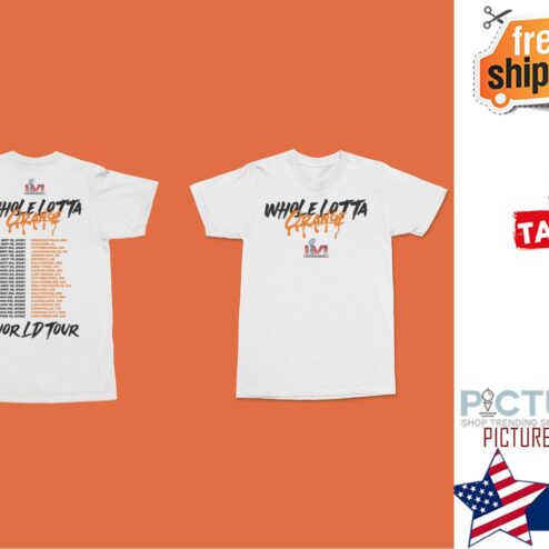 Whole lotta orange world tour shirt