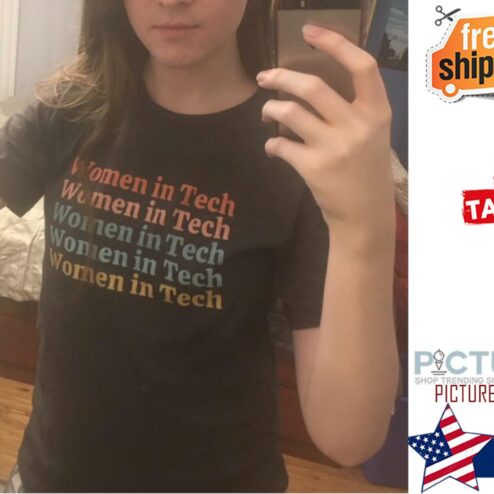 Women in Tech retro vintage shirt