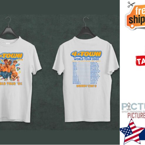 4 Town world tour 2002 nobody like u shirt