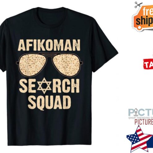 Afikoman Search Squad Passover Seder Sunglasses shirt