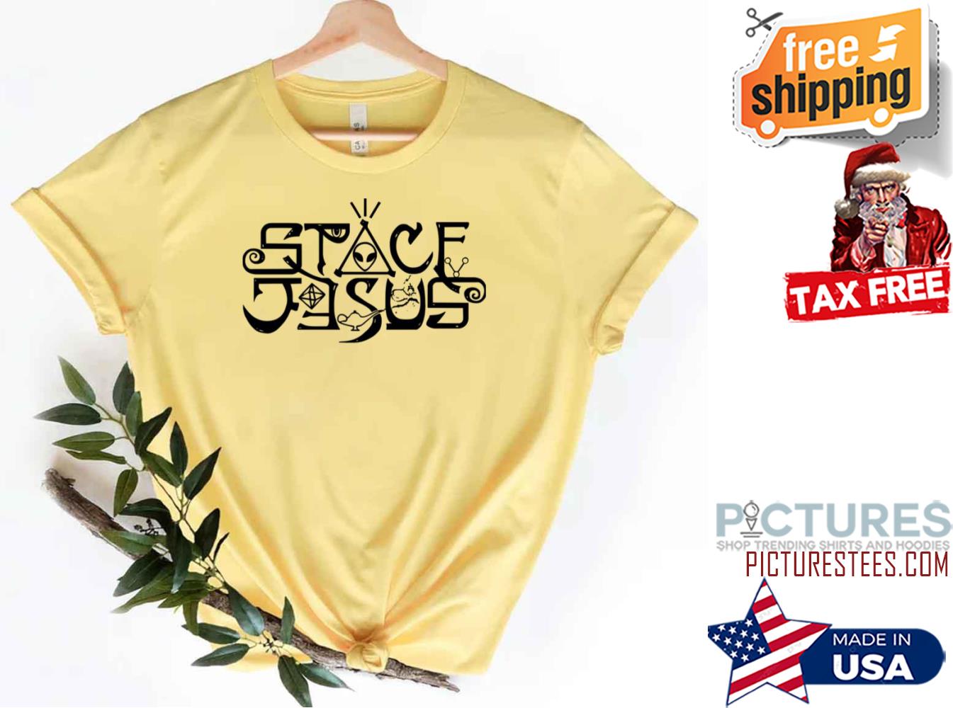 Alien Space Jesus shirt