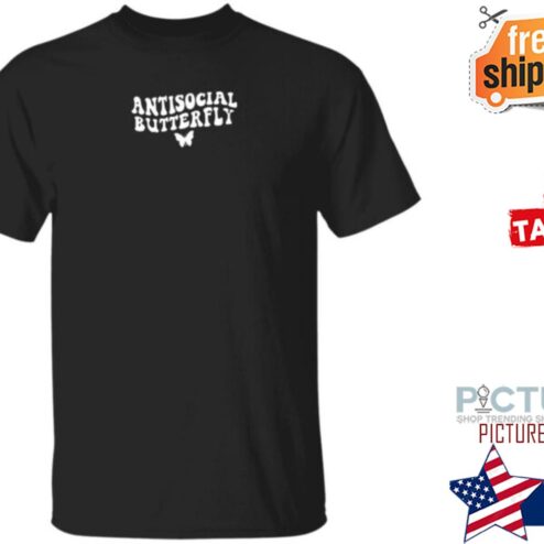 Andrea Russett Antisocial Butterfly Shirt