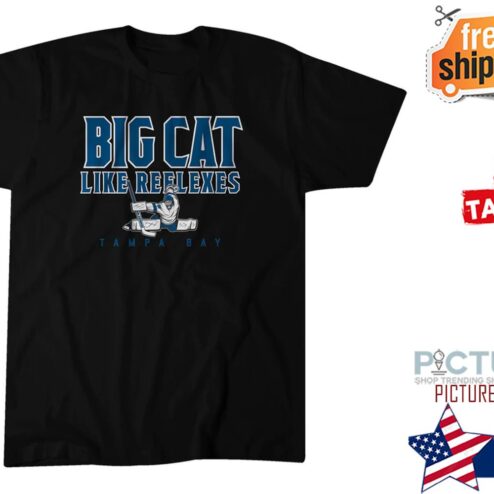 Andrei Vasilevskiy Big cat like reelexes Tampa Bay shirt
