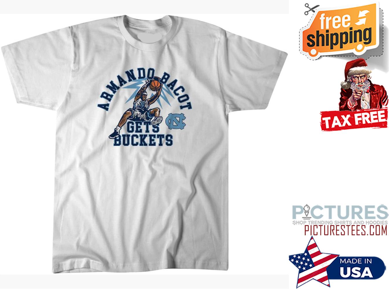 Armando Bacot Gets Buckets North Carolina Basketball shirt