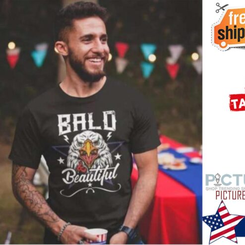 Bald and Beautiful Patriotic shirt