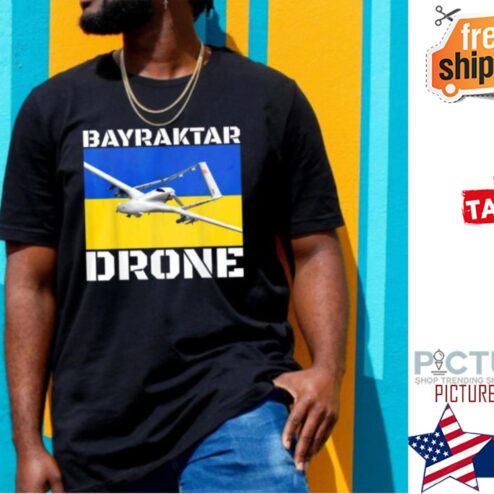 Bayraktar Drone Bayraktar TB2 Ukraine Flag shirt