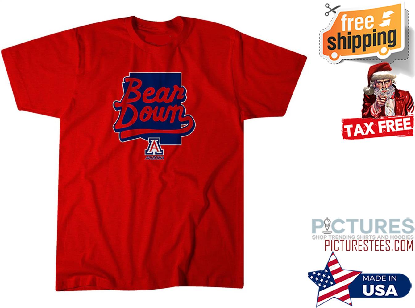 Bear Down Arizona's shirt