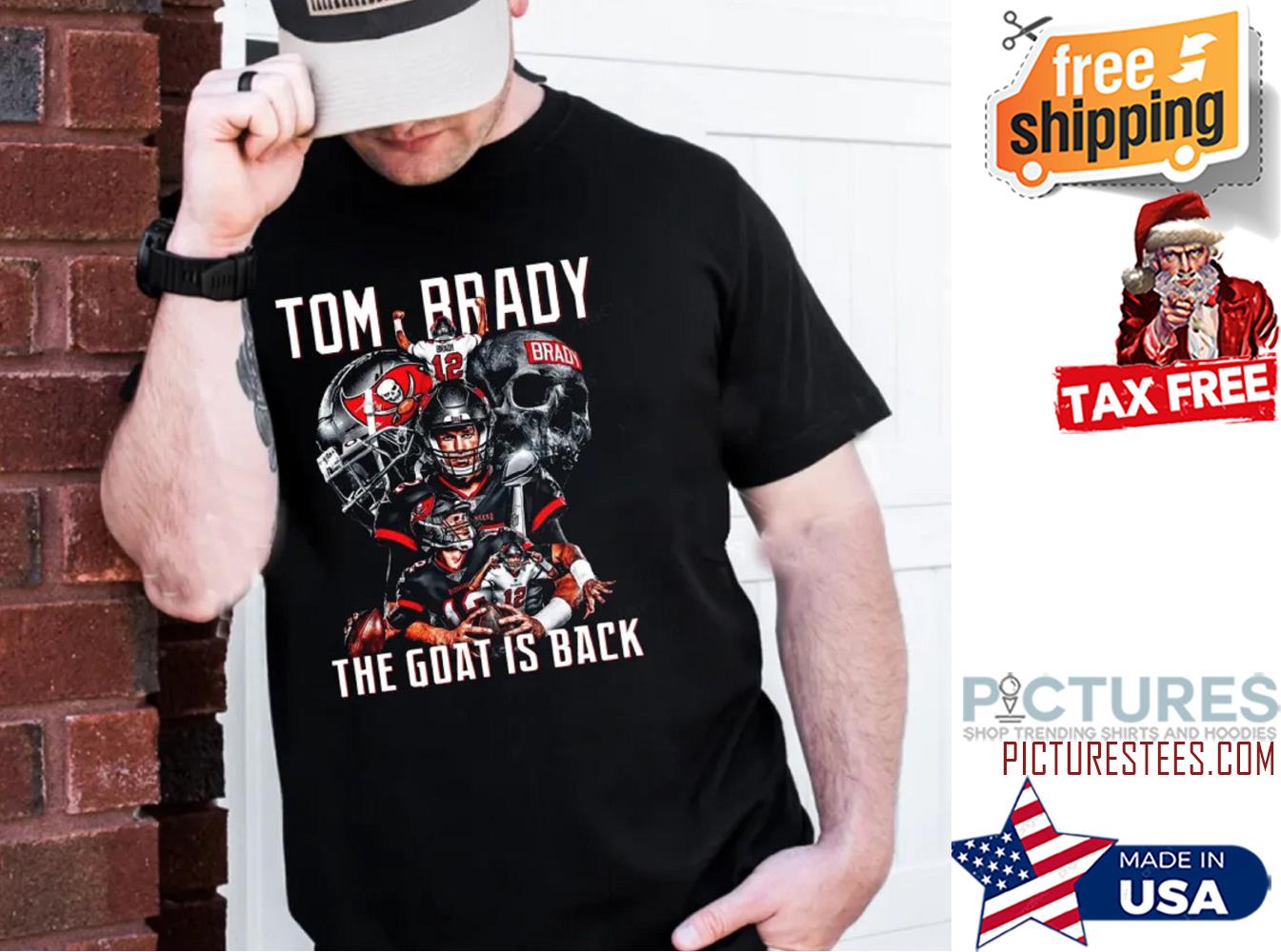 Bucs Tom Brady The Goat Come Back Shirt